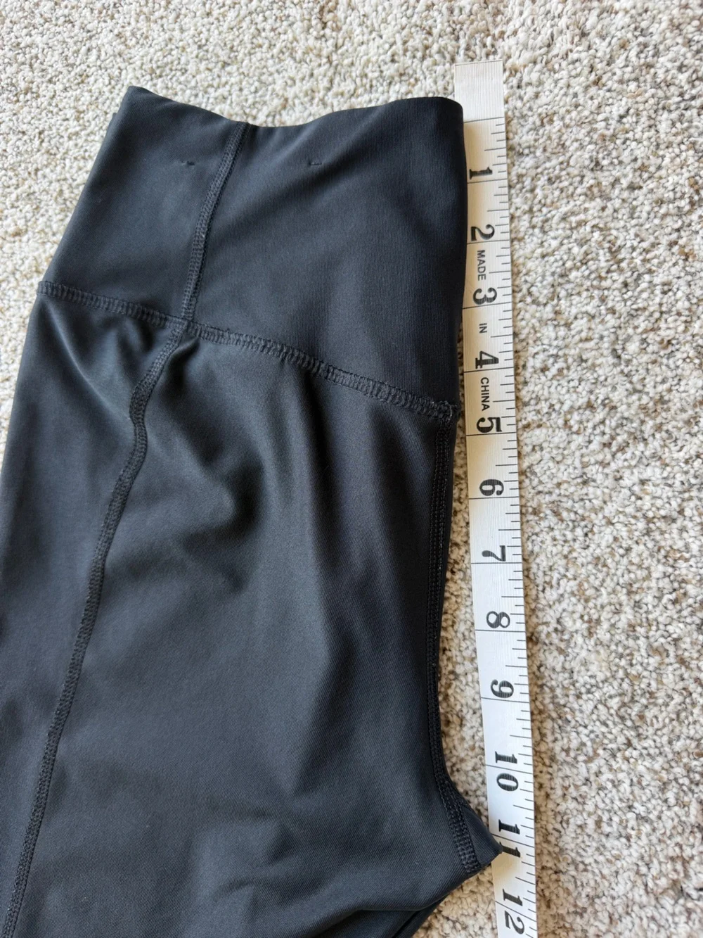 Nike Dri-FIT Black High Rise Cropped Athletic Leggings Small Yoga Running